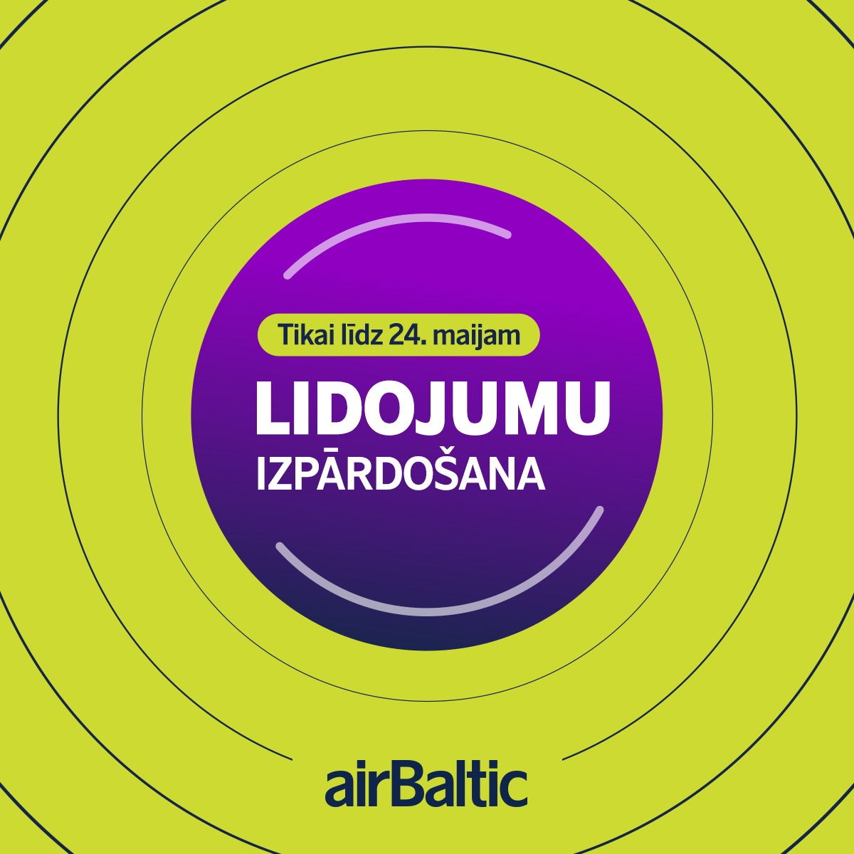 Lidojumu izpārdošana ir klāt! image