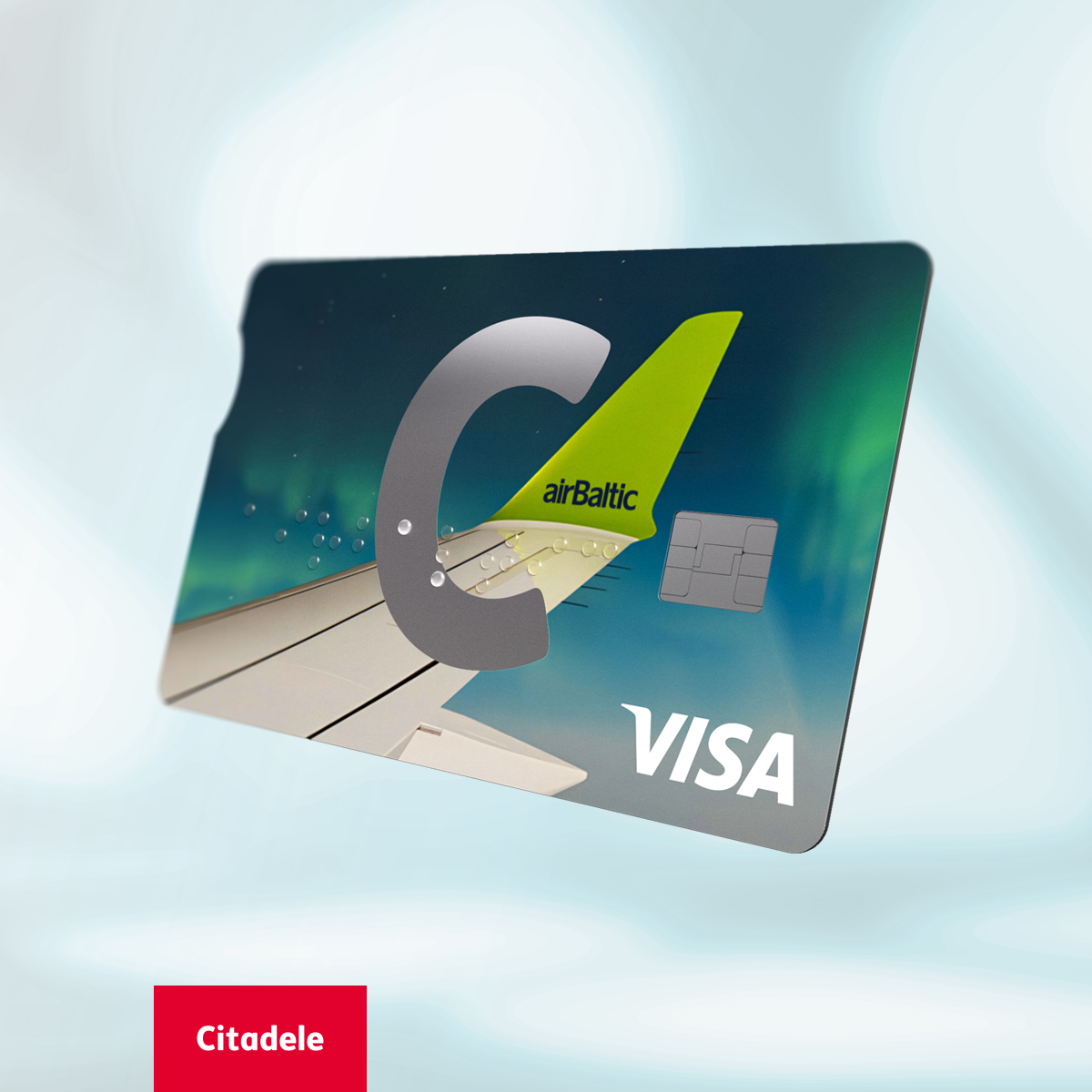 C airBaltic - pangakaart, mis viib su lendama image