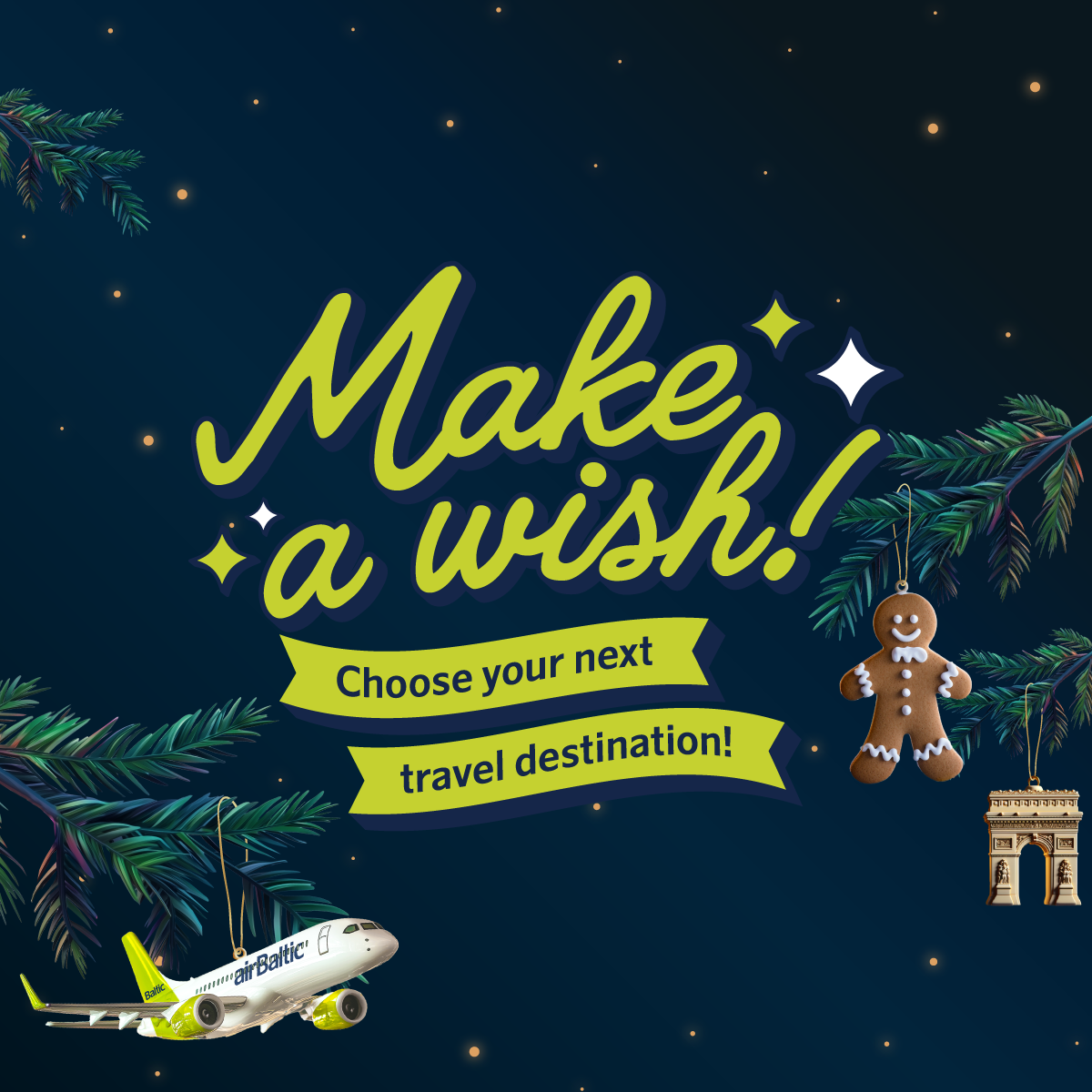 Make a wish to win a trip! image