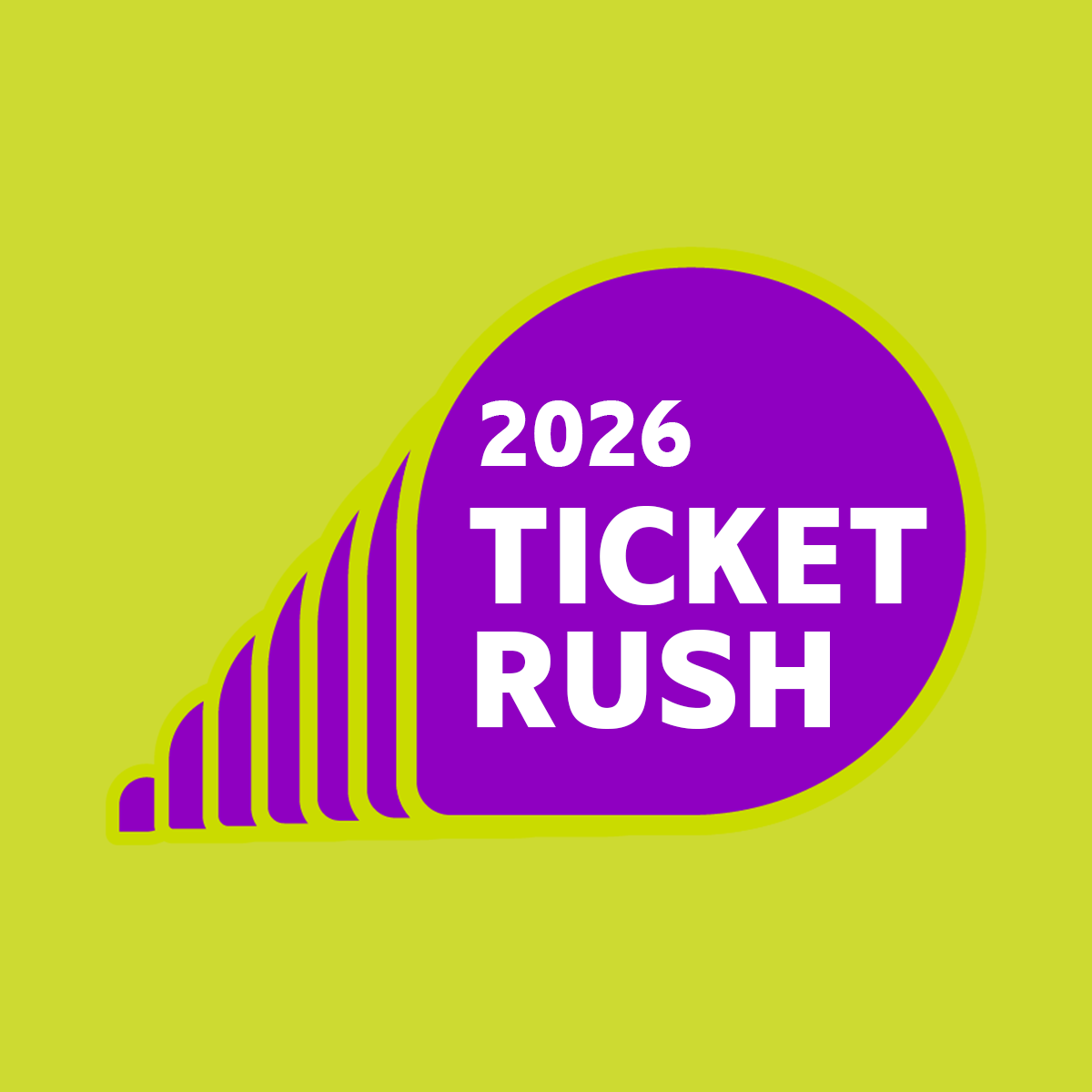 2026 TICKET RUSH is on image