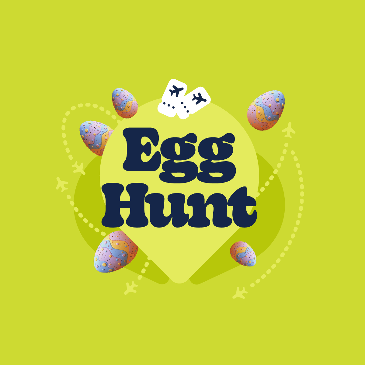 Easter egg hunt is on! image